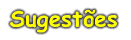 Sugestões
